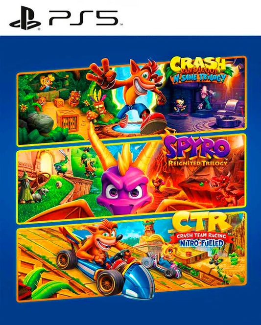 Crash™️ + Spyro™️ Triple Play Bundle igente hasta el 27/08